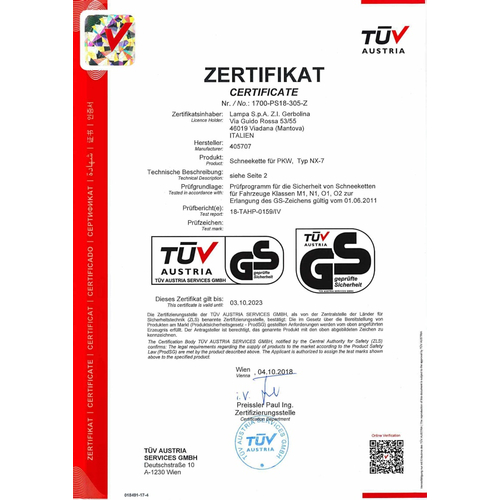 ΑΛΥΣΙΔΕΣ ΧΙΟΝΙΟΥ NX-7 7/9MM GR8.5 ΔΙΠΛΟΥ ΠΑΧΟΥΣ (ΕΣΩΤΕΡΙΚΑ 7mm + ΕΞΩΤΕΡΙΚΑ 9mm) LAMPA - 2 ΤΕΜ.