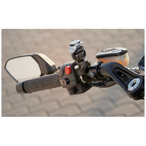 ΒΑΣΗ ΣΤΗΡΙΞΗΣ ΚΙΝΗΤΟΥ MOTO ΜΕΤΑΛΛΙΚΗ U-TYPE PRO 22>28mm/26mm  (ΓΙΑ ΘΗΚΕΣ OPTI CASE) TITAN SERIES LAMPA - 1 TEM