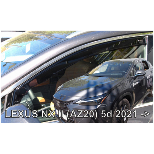 LEXUS NX (AZ20) 5D 2021+​  ΖΕΥΓΑΡΙ ΑΝΕΜΟΘΡΑΥΣΤΕΣ ΑΠΟ ΕΥΚΑΜΠΤΟ ΦΙΜΕ ΠΛΑΣΤΙΚΟ HEKO - 2 ΤΕΜ.