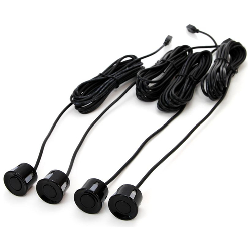 ΣΥΣΤΗΜΑ ΠΑΡΚΑΡΙΣΜΑΤΟΣ 12V ΜΕ 4 ΑΙΣΘΗΤΗΡΕΣ (ΜΑΥΡΟ) 22mm ΚΑΙ ΟΘΟΝΗ LED-GRAF  AMIO - 1 ΤΕΜ.