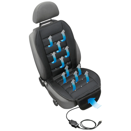 ΠΛΑΤΟΚΑΘΙΣΜΑ ΑΕΡΙΖΟΜΕΝΟ ΜΑΥΡΟ ΜΕ CONTROL USB 5V-2000mA 180cm 112x49cm COMFORT/ELEGANCE 1ΤΕΜ