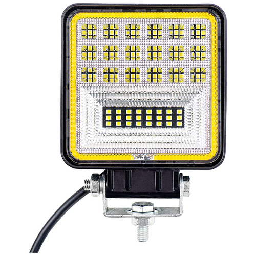 ΠΡΟΒΟΛΕΑΣ ΕΡΓΑΣΙΑΣ WORK LIGHTS 12/24V 42x1W SMDx3030LED 42W 6.000K 2.880lm 108x108x47mm  M-TECH -1ΤΕΜ.