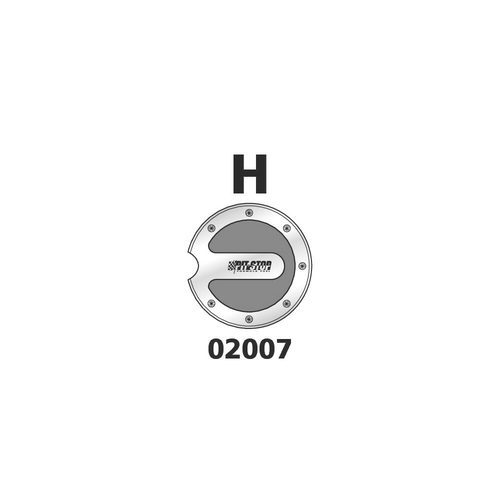ΤΑΠΑ ΡΕΖΕΡΒΟΥΑΡ CARBON "H" LAMPA - 1 TEM.