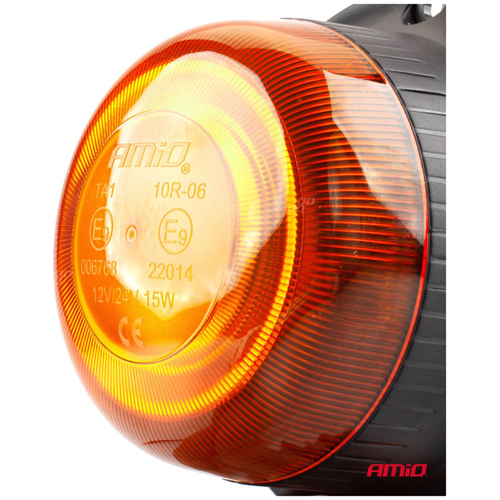 ΦΑΡΟΣ LED MINI 12/24V 18SMD IP56 ΠΟΡΤΟΚΑΛΙ ΒΙΔΩΤΟΣ 113x67mm AMIO -1 ΤΕΜ.