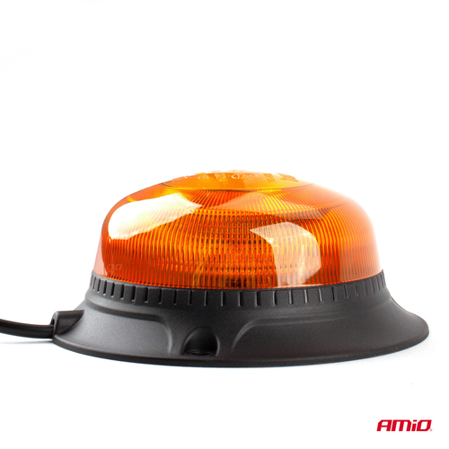 ΦΑΡΟΣ LED MINI FLAT 12/24V 18SMD IP56 ΠΟΡΤΟΚΑΛΙ ΒΙΔΩΤΟΣ 113x47mm AMIO -1 ΤΕΜ.