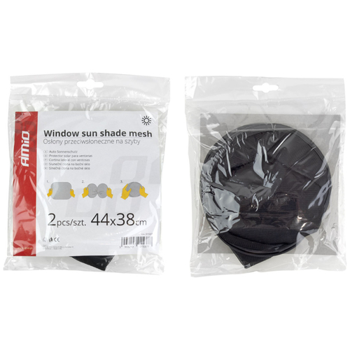 ΗΛΙΟΠΡΟΣΤΑΣΙΕΣ ΠΛΑΙΝΕΣ ΜΕ ΒΕΝΤΟΥΖΕΣ 44x38cm 2ΤΕΜ.