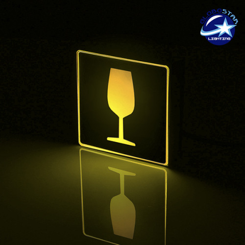 Διακοσμητικό Φωτιστικό LED Σήμανσης Αλουμινίου Wine GloboStar 75507