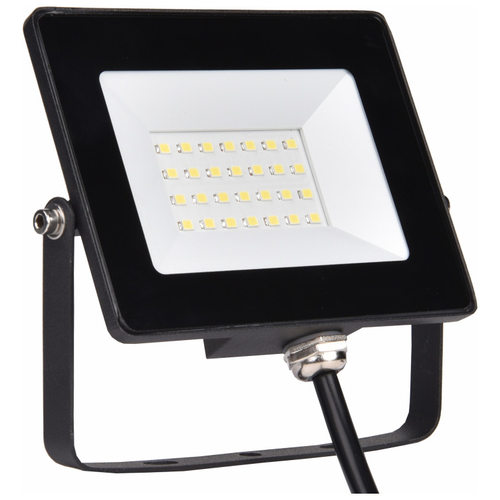 ELVHX - EL198726 | LED FloodLight black IP65|20W|6500k|1800lm|L132.5xW106xH21mm|{enjoysimplicity}™