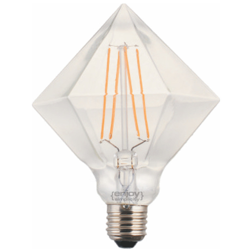 ELVHX - EL822007 | LED FILLAMENT VintageGlass G120*160|5.5W Ε27|2200k|550lm|{enjoysimplicity}™