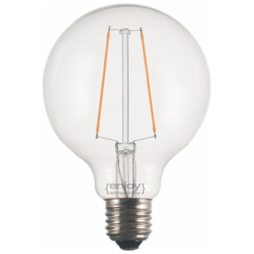 ELVHX - EL827102 | LED FILLAMENT DIM CLEAR G95-2|2.5W Ε27|2700k|200lm|{enjoysimplicity}™