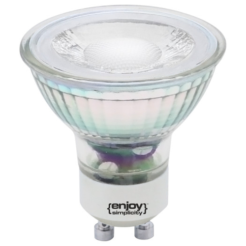 ELVHX - EL610664 | LED GU10 GLASS|6W(>60W)|4000k|525lm|38°|{enjoysimplicity}™