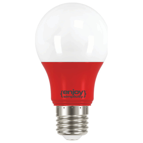 ELVHX - EL733805 | LED A60 E27 OΛΗ ΚΟΚΚΙΝΟ |3.5W (>40W)|{enjoysimplicity}™