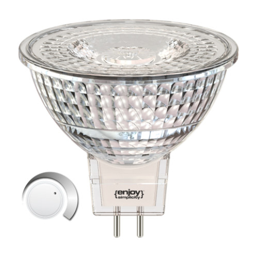 ELVHX - EL816956 | LED GU5.3 MR16 DIM|AC/DC12V|5W(>38W)|6500k|470lm|36°|{enjoysimplicity}™