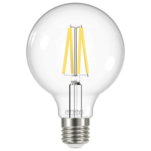 ELVHX - EL822855 | LED FILLAMENT CLEAR|G95 7.2W(>60w) E27|4000k|806lm|{enjoysimplicity}™