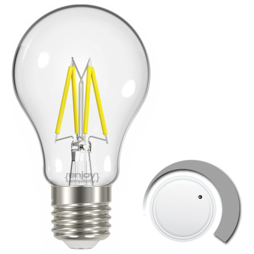 ELVHX - EL822908 | LED FILLAMENT CLEAR DIM|A60 8W(>75w) E27|4000k|1060lm|{enjoysimplicity}™