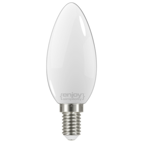 ELVHX - EL824355 | LED FILLAMENT MILKY B35|4W(>37w) Ε14|4000k|420lm|{enjoysimplicity}™