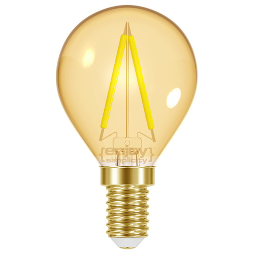 ELVHX - EL825602 | LED FILLAMENT AMBER|P45 2.3W(>20w) E14|
