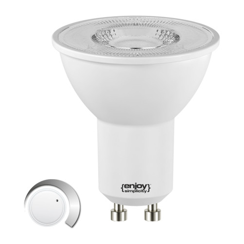 ELVHX - EL881422 | LED GU10 DIM|4.5W(>57W)|2700k|450lm|110°|{enjoysimplicity}™