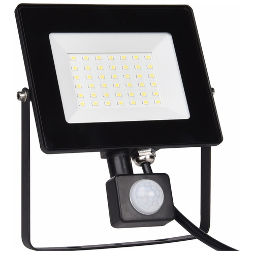 ELVHX - EL198834 | LED FloodLight black SENSOR IP65/IP54|30W|4000k|2700lm|L155.2xW171.1xH52mm|{enjoysimplicity}™