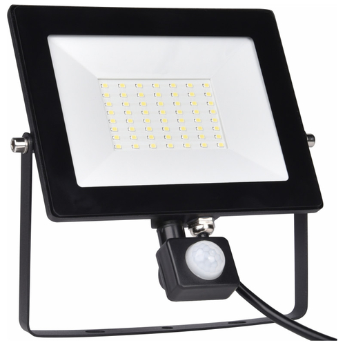 ELVHX - EL198854 | LED FloodLight black SENSOR IP65/IP54  L240.5xW180xH29.8mm|50W|4000k|4500lm|{enjoysimplicity}™