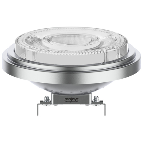 ELVHX - EL811924 | LED AR111 DIM 12V G53|11.5W(>75W)|4000k|900lm|24◦|Silver|{enjoysimplicity}™