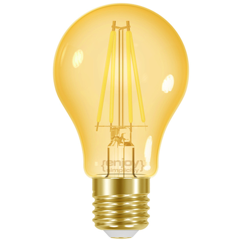 ELVHX - EL825902 | LED FILLAMENT AMBER DIM|A60 7.5W(>54w) E27|2000k|600lm|{enjoysimplicity}™