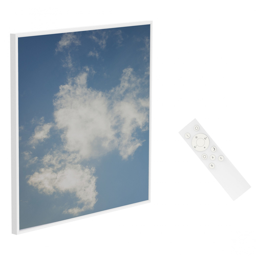ELVHX - EL192340 | ALUM LED Panel 595x595x23|SKY 40W|1360lm|CCT 2700-6500k+RemoteControl|{enjoysimplicity}™