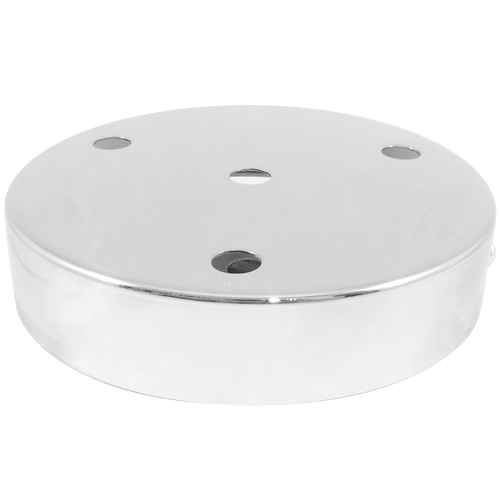 ELVHX - EL329418 | ΣΤΡΟΓΓΥΛΗ ΒΑΣΗ Φ120xh25mm NIKEΛ ΓΥΑΛΙΣΤΕΡΟ|4ΤΡΥΠEΣ
