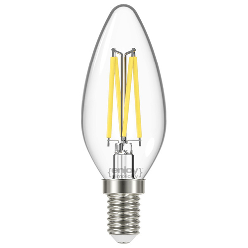 ELVHX - EL822871 | LED FILLAMENT CLEAR|B35 5.5W(>60w) E14|3000k|806lm|{enjoysimplicity}™