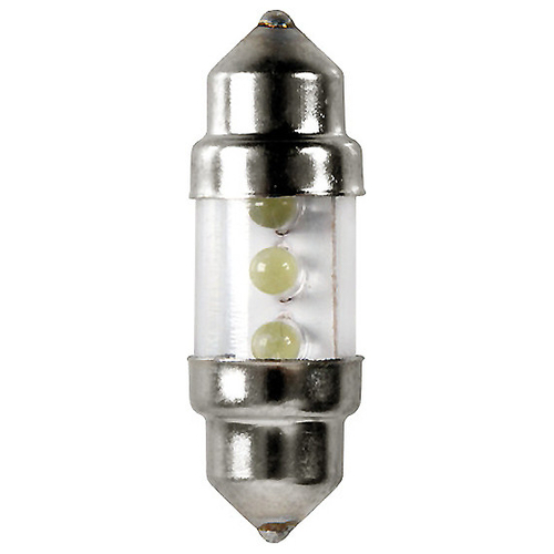 ΛΑΜΠΑΚΙΑ ΠΛΑΦΟΝΙΕΡΑΣ LED ΠΡΑΣΙΝΑ 31mm  - 2ΤΕΜ.