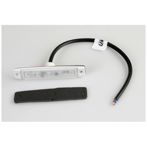 ΦΩΣ ΟΓΚΟΥ 12/24V 5xSMD LED ΛΕΥΚΟ ΔΙΑΦΑΝΟ 96x20mm ΜΕ ΕΓΚΡΙΣΗ ΤΥΠΟΥ R7/R10  LAMPA - 1 TEM.