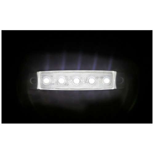 ΦΩΣ ΟΓΚΟΥ 12/24V 5xSMD LED ΛΕΥΚΟ ΔΙΑΦΑΝΟ 96x20mm ΜΕ ΕΓΚΡΙΣΗ ΤΥΠΟΥ R7/R10  LAMPA - 1 TEM.