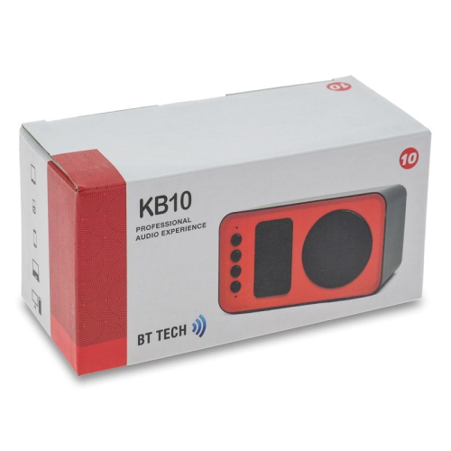 Bluetooth Ηχείο Φορητό KB10 Red