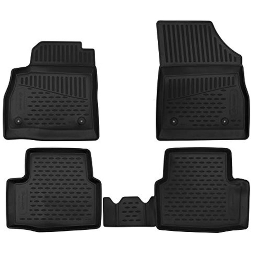 OPEL ASTRA K 5D 2015+ ΜΑΡΚΕ ΠΑΤΑΚΙΑ ΣΕ ΣΚΑΦΗ TPE ΛΑΣΤΙΧΟ ΣΕ ΜΑΥΡΟ ΧΡΩΜΑ NOVLINE - 4 ΤΕΜ.