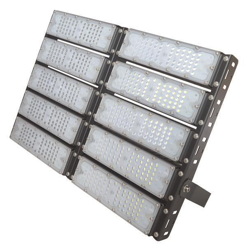 ΠΡΟΒΟΛΕΑΣ LED SMD 10Χ50/500W AC100-240V ΜΑΥΡΟΣ IP65 5000K PLUS