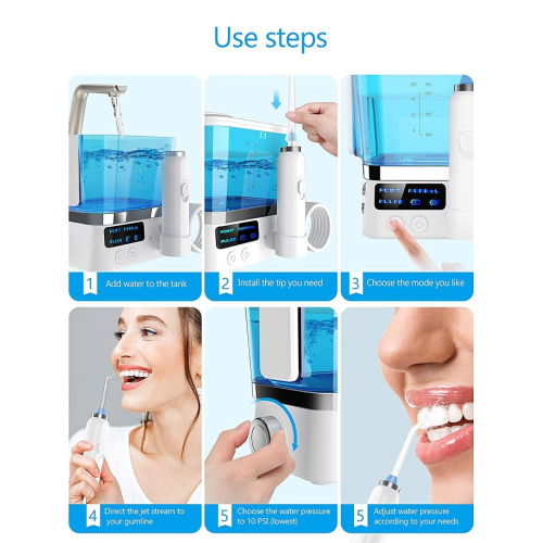 Ηλεκτρική συσκευή καθαρισμού δοντιών - YXY880 - 190442