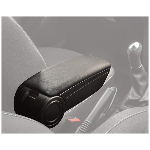 Citroen C3 LHD / C3 Aircross LHD 2017+ Ολοκληρωμένος Τεμπέλης Καθίσματος ARMSTER 3 SEAT MOUNTED από Πλαστικό και Vegan Δέρμα σε Μαύρο Χρώμα RATI - 1 τεμ.
