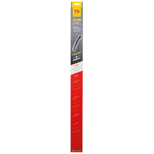 ΥΑΛΟΚΑΘΑΡΙΣΤΗΡΑΣ GRAN PREE SPEED MULTI-FIT ΜΕ 8 ΑΝΤΑΠΤΟΡΕΣ 70CM 28'' LAMPA - 1 TEM.