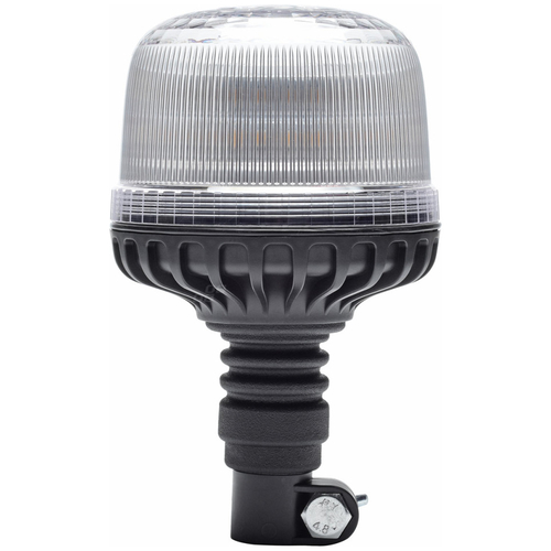 ΦΑΡΟΣ DIAMONT W25P ΜΕ ΛΕΥΚΟ ΚΑΠΑΚΙ 12/24V 24xSMD LED ΠΟΡΤΟΚΑΛΙ ΕΛΑΣΤΙΚΟΣ ΒΙΔΩΤΟΣ 201x126mm ΑΜΙΟ - 1 ΤΕΜ.