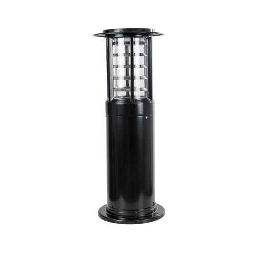 GloboStar® SOLARMIS 90536 LED Solar Bollard Light Κολωνάκι Κήπου Εξωτερικού Χώρου 10W 180lm 120° με Ενσωματωμένο Φωτοβολταϊκό Panel 6V 5W & Επαναφορτιζόμενη Μπαταρία Li-ion 3.2V 6000mAh με Αισθητήρα Ημέρας-Νύχτας - Αδιάβροχο IP65 Φ22 x Υ59cm CCT Ψυχρό-Φυσικό-Θερμό Λευκό 2700K έως 6000K - 2 Χρόνια Εγγύηση