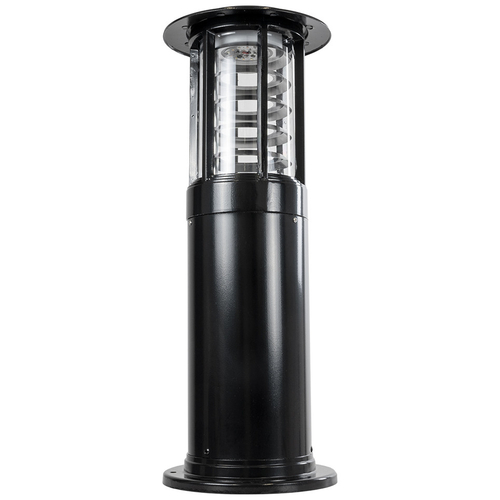 GloboStar® SOLARMIS 90536 LED Solar Bollard Light Κολωνάκι Κήπου Εξωτερικού Χώρου 10W 180lm 120° με Ενσωματωμένο Φωτοβολταϊκό Panel 6V 5W & Επαναφορτιζόμενη Μπαταρία Li-ion 3.2V 6000mAh με Αισθητήρα Ημέρας-Νύχτας - Αδιάβροχο IP65 Φ22 x Υ59cm CCT Ψυχρό-Φυσικό-Θερμό Λευκό 2700K έως 6000K - 2 Χρόνια Εγγύηση