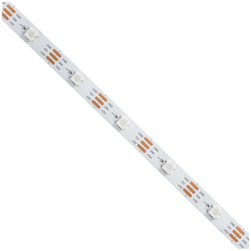 GloboStar® DIGISTRIP 90758 Set Digital Pixel Addressable Strip - Σετ Ψηφιακής Ταινίας 5 Μέτρων με Ψηφιακό Controller & Ασύρματο Χειριστήριο RF & WiFi Mobile APP - LED SMD 5050 36W/5m 150LED/5m 150PIXEL/5m SPI/TTL Protocol 2880lm/m 120° DC 5V με USB 2.0 & WiFi Mobile APP IP20 Πολύχρωμα RGB - Dimmable - Λευκό Σώμα - Μ500 x Π1 x Υ0.2cm - Συσκευασία 5 Μέτρων - 2 Χρόνια Εγγύηση