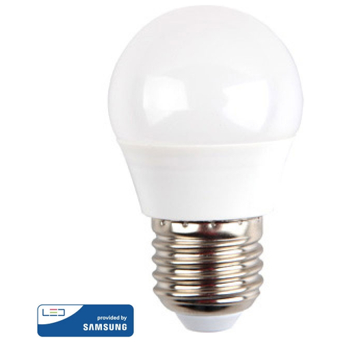 LED V-TAC Λάμπα E27 G45 5.5W 470lm SAMSUNG Chip Ψυχρό Λευκό 176