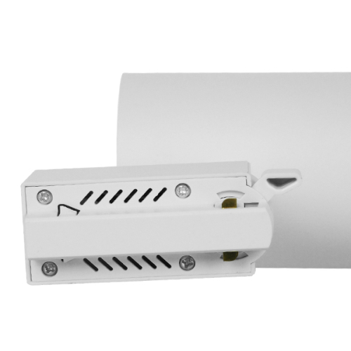 Μονοφασικό Bridgelux COB LED Λευκό Φωτιστικό Σποτ Ράγας 10W 230V 1250lm 30° Φυσικό Λευκό 4500k GloboStar 93091