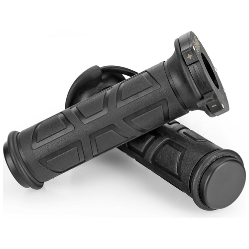 ΧΕΡΟΥΛΙΑ MOTO ΘΕΡΜΑΙΝΟΜΕΝΑ 12V HEATED GRIPS EASY ΜΑΥΡΑ 4 ΕΠΙΠΕΔΩΝ ΘΕΡΜΑΝΣΗΣ LAMPA - 2 ΤΕΜ.