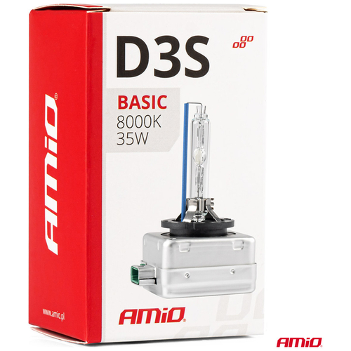 D3S 12V 8.000k 35W ΑΝΤΑΛΛΑΚΤΙΚΗ ΛΑΜΠΑ BASIC AMIO - 1 Τεμ.