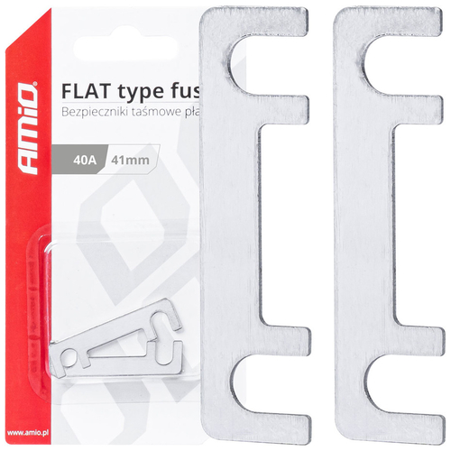 ΑΣΦΑΛΕΙΕΣ FLAT 41mm 40A AMIO - 2 Τεμ.