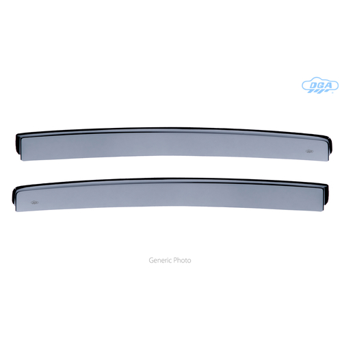 ΖΕΥΓΑΡΙ ΠΙΣΩ ΑΝΕΜΟΘΡΑΥΣΤΕΣ ΓΙΑ SKODA OCTAVIA A8 5D LIFTBACK 2020+ ΑΠΟ ΕΥΚΑΜΠΤΟ ΧΥΤΟ ΑΚΡΥΛΙΚΟ ΓΥΑΛΙ DGA - 2 ΤΕΜ
