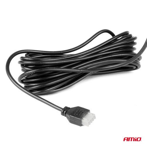 ΣΥΣΤΗΜΑ ΠΑΡΚΑΡΙΣΜΑΤΟΣ TRUCK (ΦΟΡΤΗΓΟΥ)12V ΜΕ 4 ΑΙΣΘΗΤΗΡΕΣ (ΜΑΥΡΟ) 19mm BUZZER & ΟΘΟΝΗ LED 3D ΑΜΙΟ - 1 ΤΕΜ.