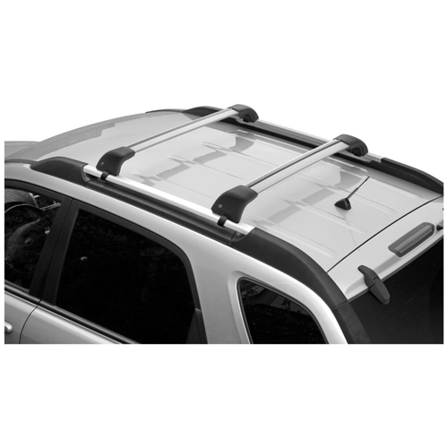ΜΠΑΡΑ ΟΡΟΦΗΣ ΑΛΟΥΜΙΝΙΟΥ 79cm ΑΣΗΜΙ SILENZIO CX ORIGINE SYSTEM ( STANDARD / FLUSH RAILING) NORDRIVE - 1 ΤΕΜ.